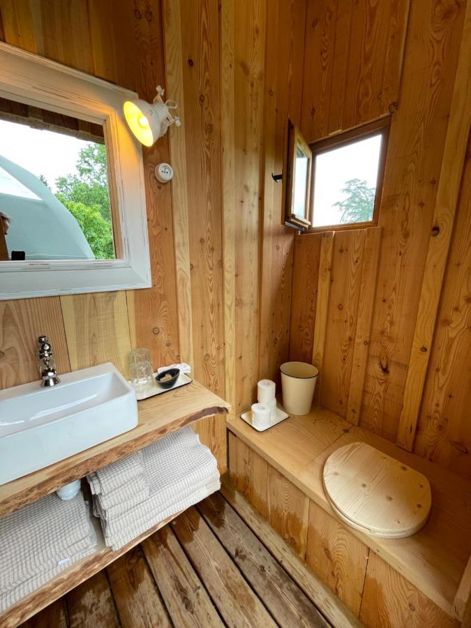 Dome Insolite Lichen Jacuzzi Et Petits-Dejeuners Inclus Gondrin Eksteriør billede