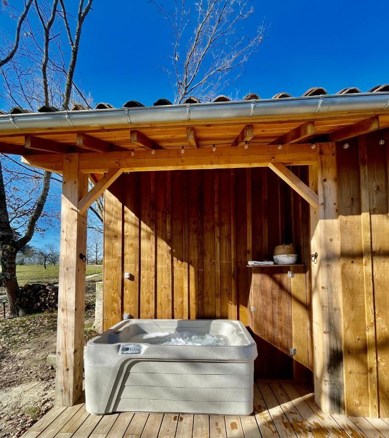 Dome Insolite Lichen Jacuzzi Et Petits-Dejeuners Inclus Gondrin Eksteriør billede